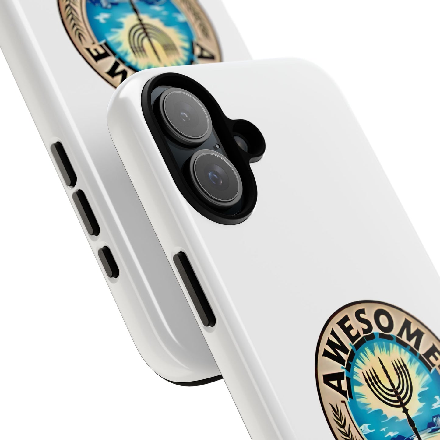Awesome Jew Phone Case | Tough Cases, Unique Jewish Gift, Men’s Accessories, Hanukkah Celebration, Personalized Mobile Cover