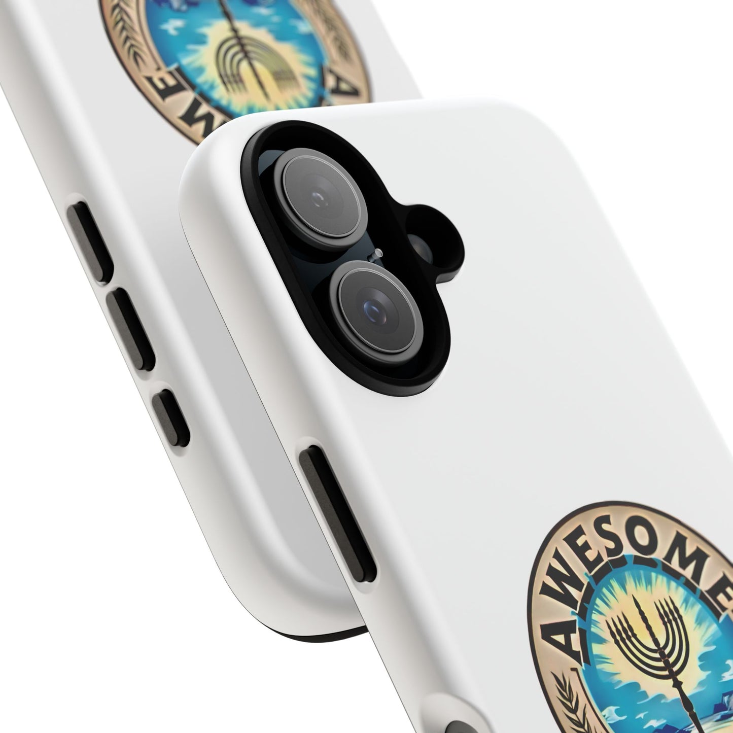 Awesome Jew Phone Case | Tough Cases, Unique Jewish Gift, Men’s Accessories, Hanukkah Celebration, Personalized Mobile Cover
