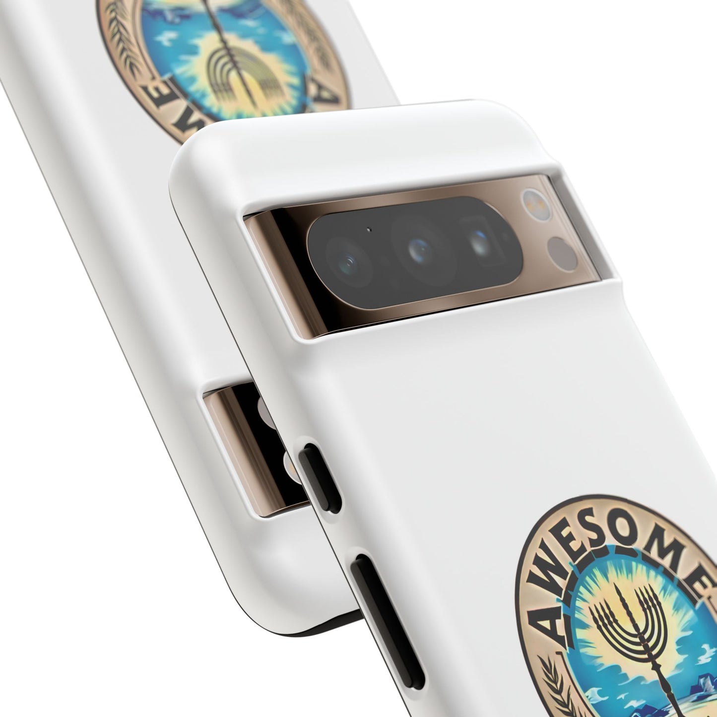 Awesome Jew Phone Case | Tough Cases, Unique Jewish Gift, Men’s Accessories, Hanukkah Celebration, Personalized Mobile Cover