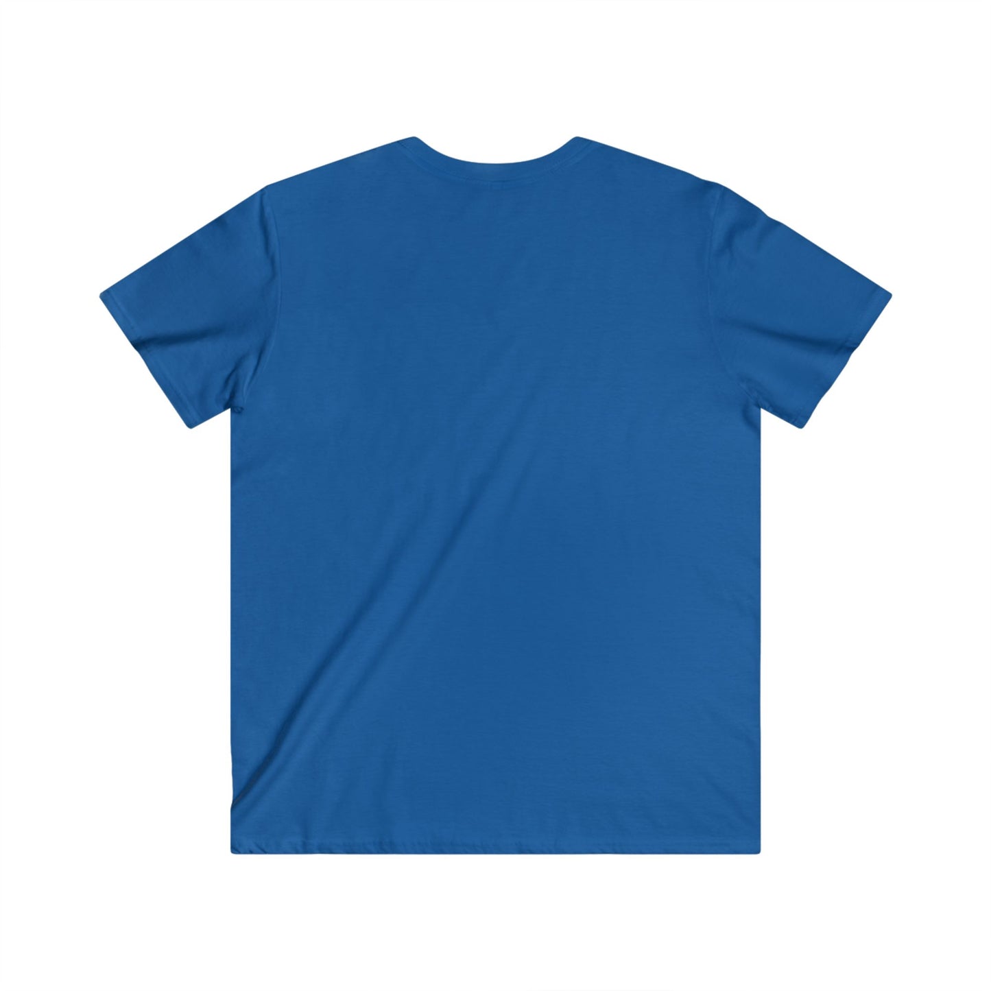 Men's Fitted V-Neck Tee - Awesome Jew Graphic T-Shirt, Great for Celebrations, Gifts for Jewish Holidays, Casual Wear