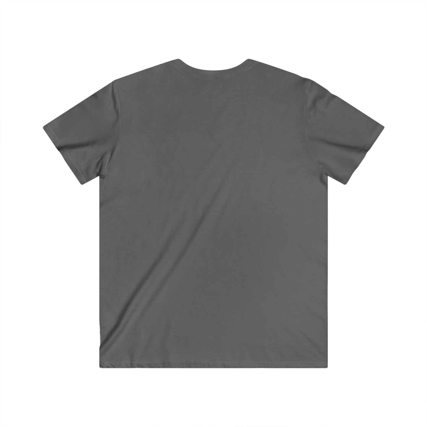 Men's Fitted V-Neck Tee - Awesome Jew Graphic T-Shirt, Great for Celebrations, Gifts for Jewish Holidays, Casual Wear