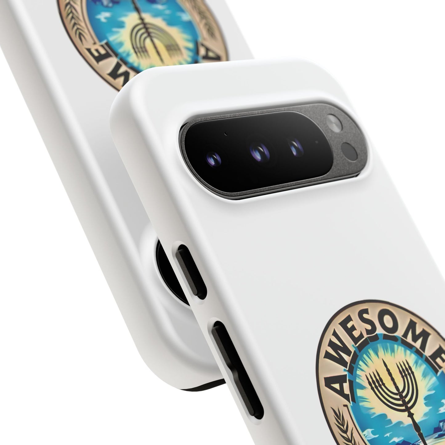 Awesome Jew Phone Case | Tough Cases, Unique Jewish Gift, Men’s Accessories, Hanukkah Celebration, Personalized Mobile Cover