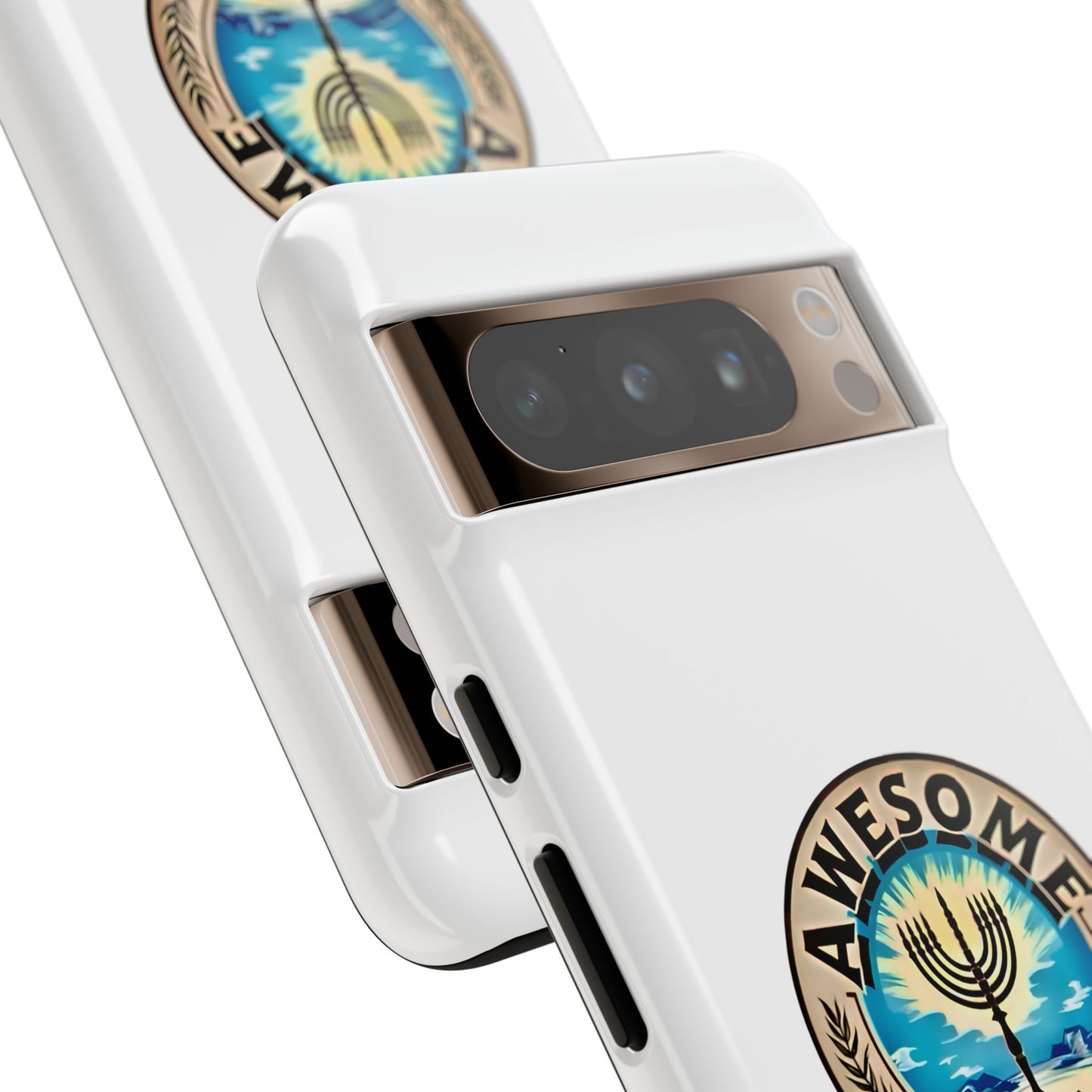 Awesome Jew Phone Case | Tough Cases, Unique Jewish Gift, Men’s Accessories, Hanukkah Celebration, Personalized Mobile Cover