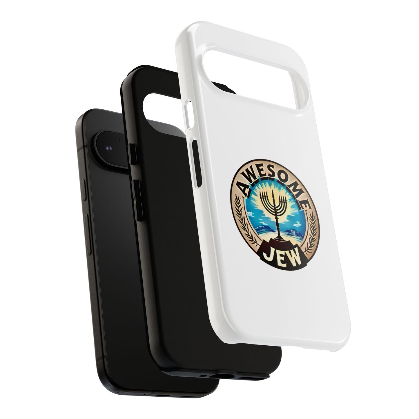 Awesome Jew Phone Case | Tough Cases, Unique Jewish Gift, Men’s Accessories, Hanukkah Celebration, Personalized Mobile Cover