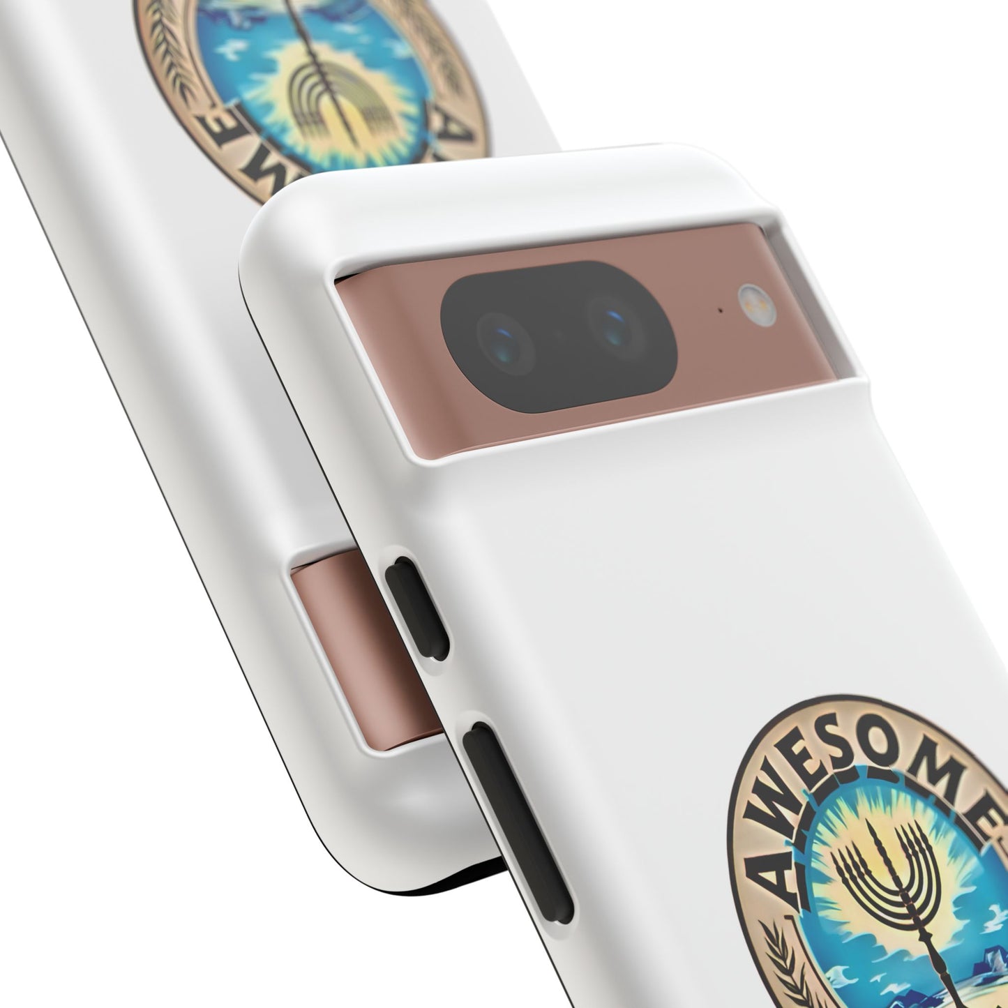Awesome Jew Phone Case | Tough Cases, Unique Jewish Gift, Men’s Accessories, Hanukkah Celebration, Personalized Mobile Cover