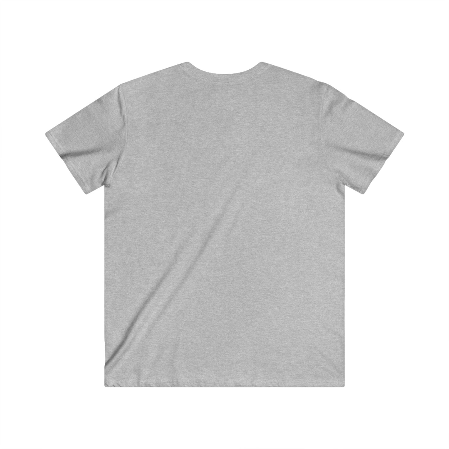 Men's Fitted V-Neck Tee - Awesome Jew Graphic T-Shirt, Great for Celebrations, Gifts for Jewish Holidays, Casual Wear