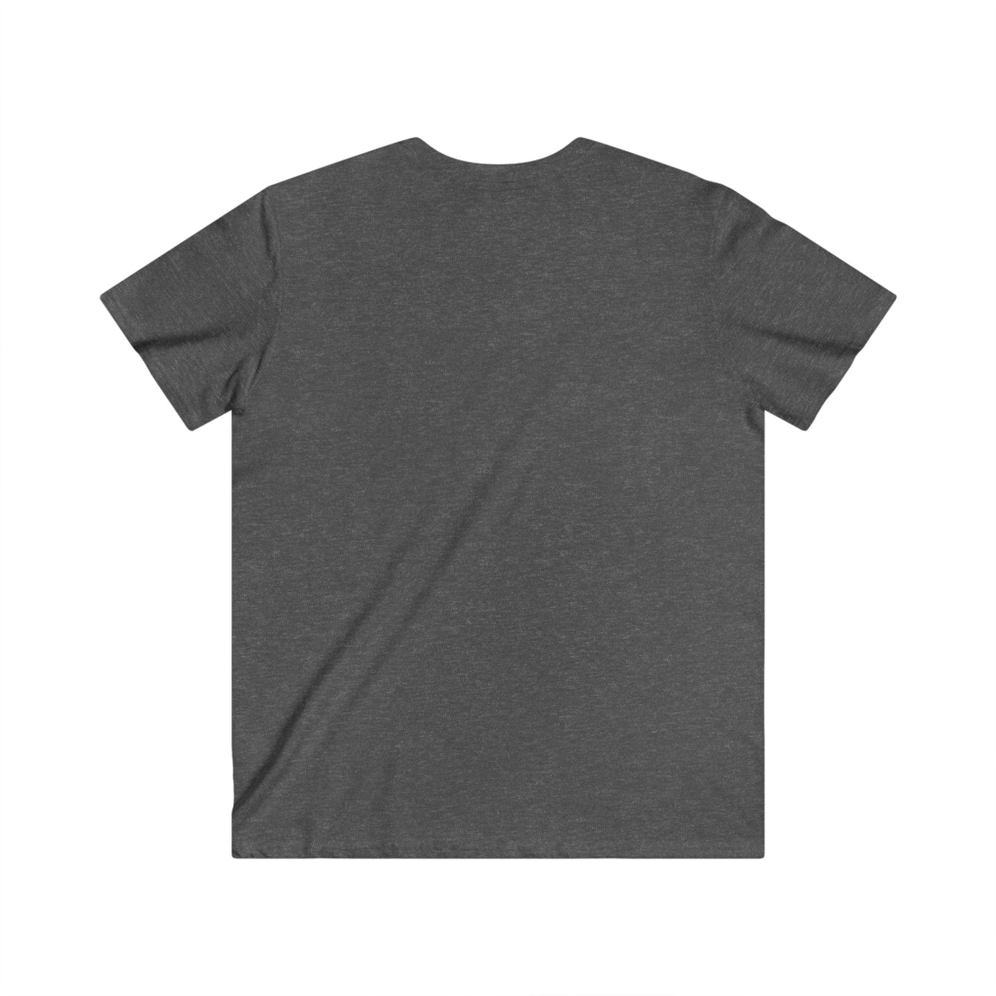 Men's Fitted V-Neck Tee - Awesome Jew Graphic T-Shirt, Great for Celebrations, Gifts for Jewish Holidays, Casual Wear