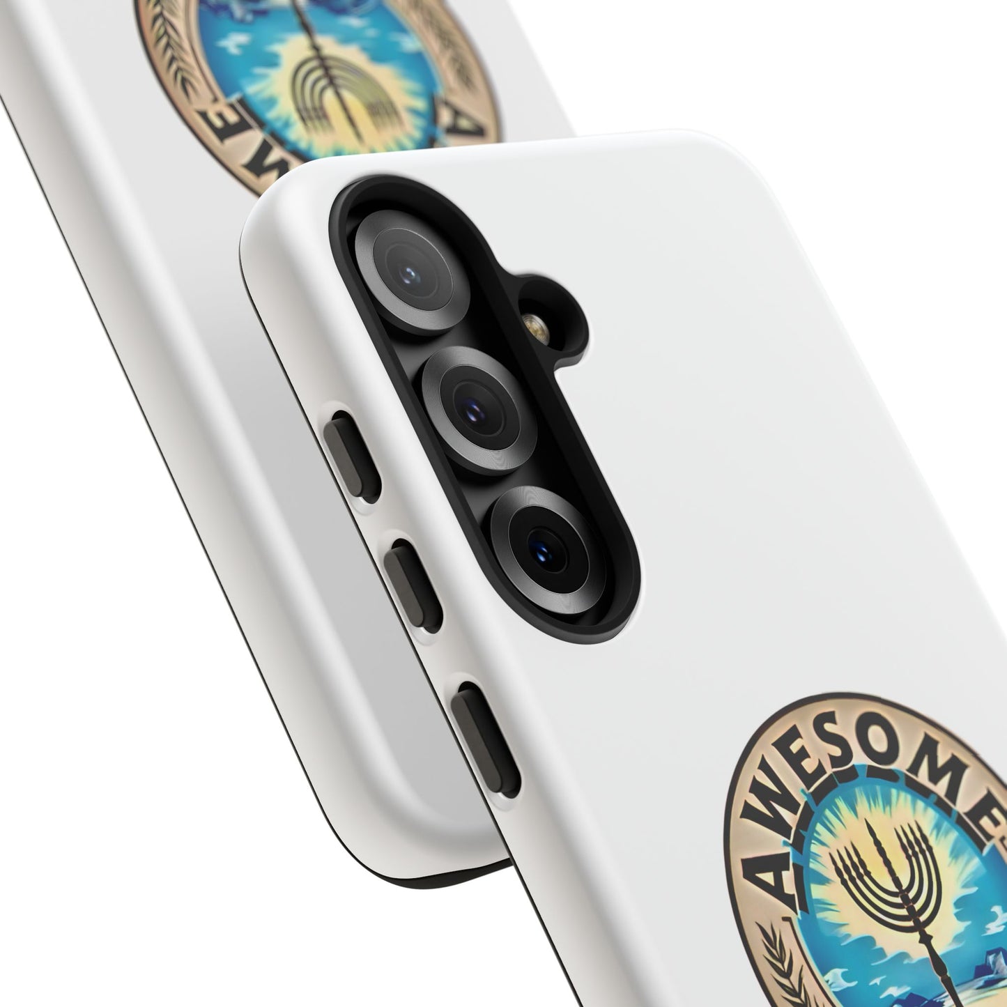 Awesome Jew Phone Case | Tough Cases, Unique Jewish Gift, Men’s Accessories, Hanukkah Celebration, Personalized Mobile Cover