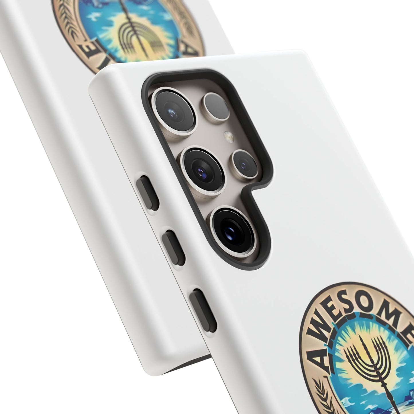 Awesome Jew Phone Case | Tough Cases, Unique Jewish Gift, Men’s Accessories, Hanukkah Celebration, Personalized Mobile Cover