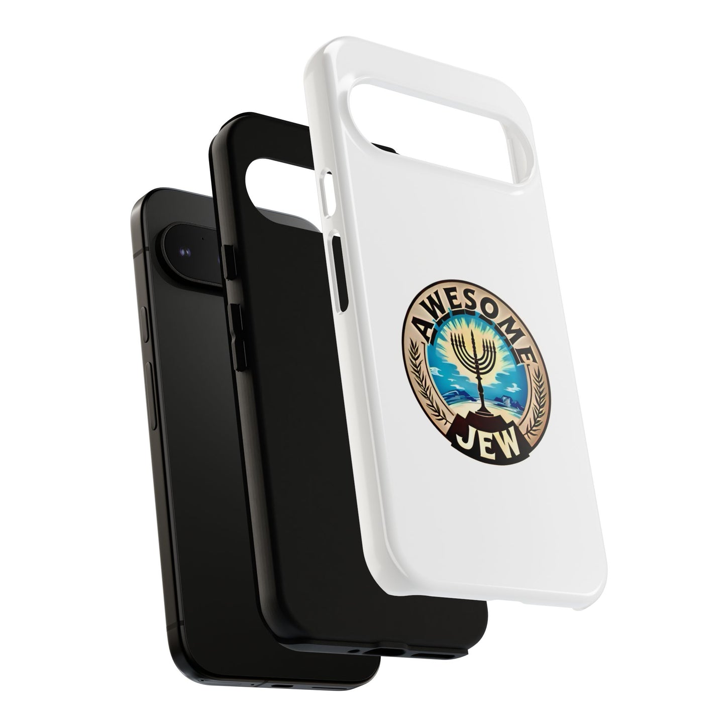 Awesome Jew Phone Case | Tough Cases, Unique Jewish Gift, Men’s Accessories, Hanukkah Celebration, Personalized Mobile Cover
