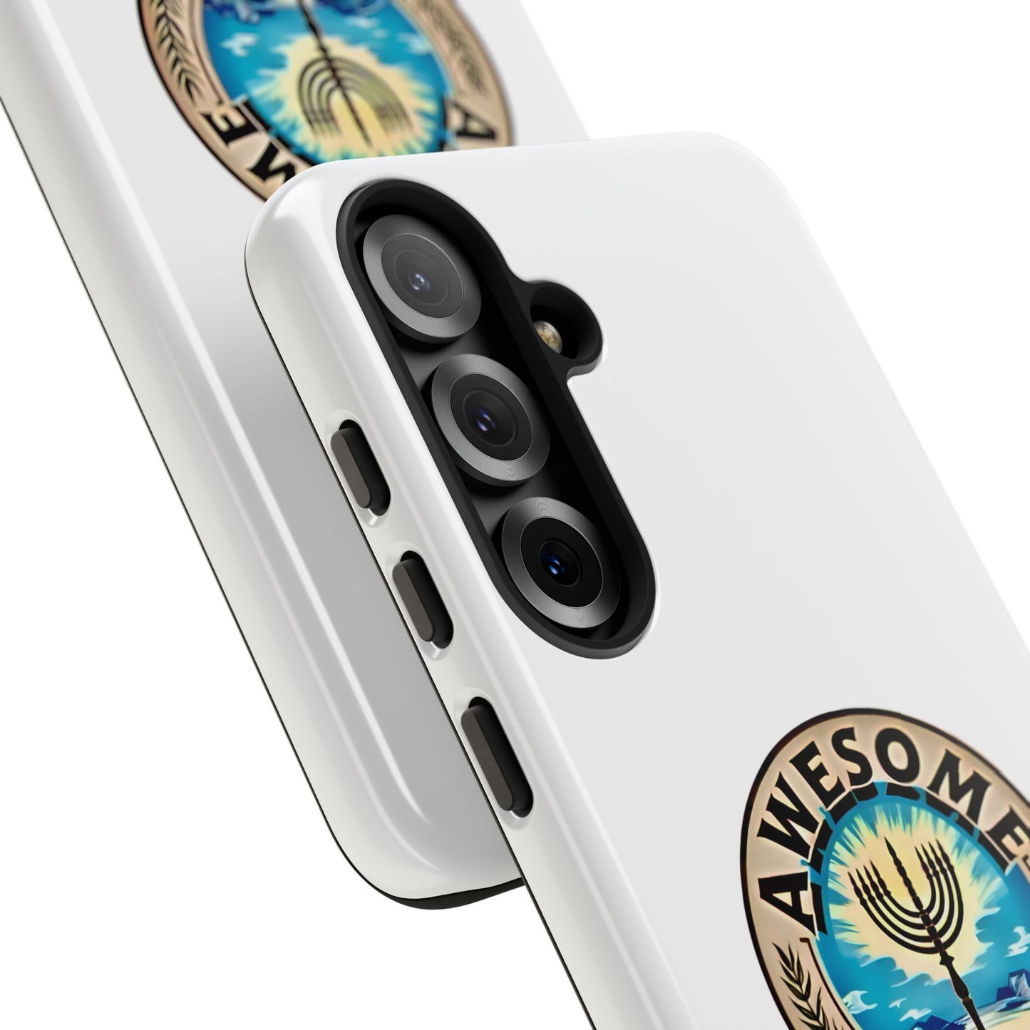 Awesome Jew Phone Case | Tough Cases, Unique Jewish Gift, Men’s Accessories, Hanukkah Celebration, Personalized Mobile Cover