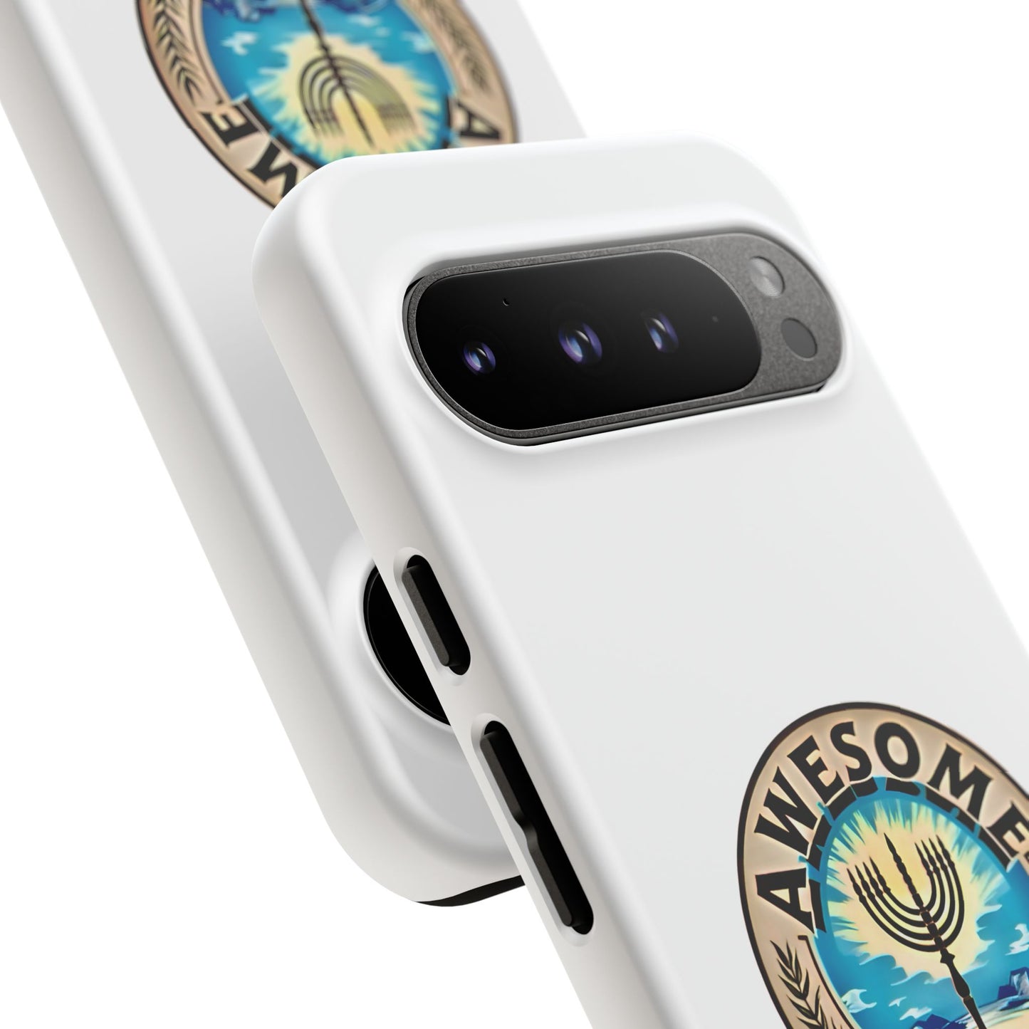 Awesome Jew Phone Case | Tough Cases, Unique Jewish Gift, Men’s Accessories, Hanukkah Celebration, Personalized Mobile Cover