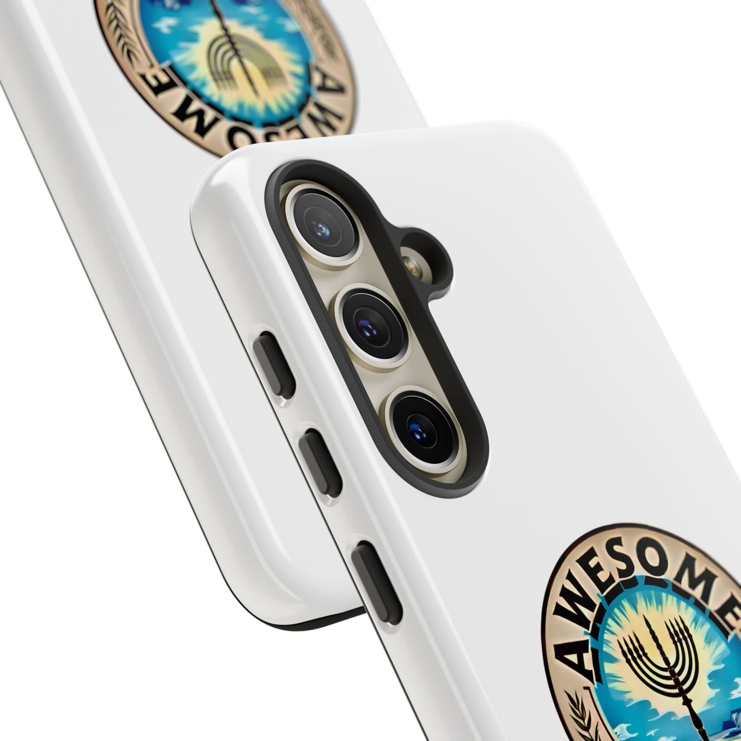 Awesome Jew Phone Case | Tough Cases, Unique Jewish Gift, Men’s Accessories, Hanukkah Celebration, Personalized Mobile Cover