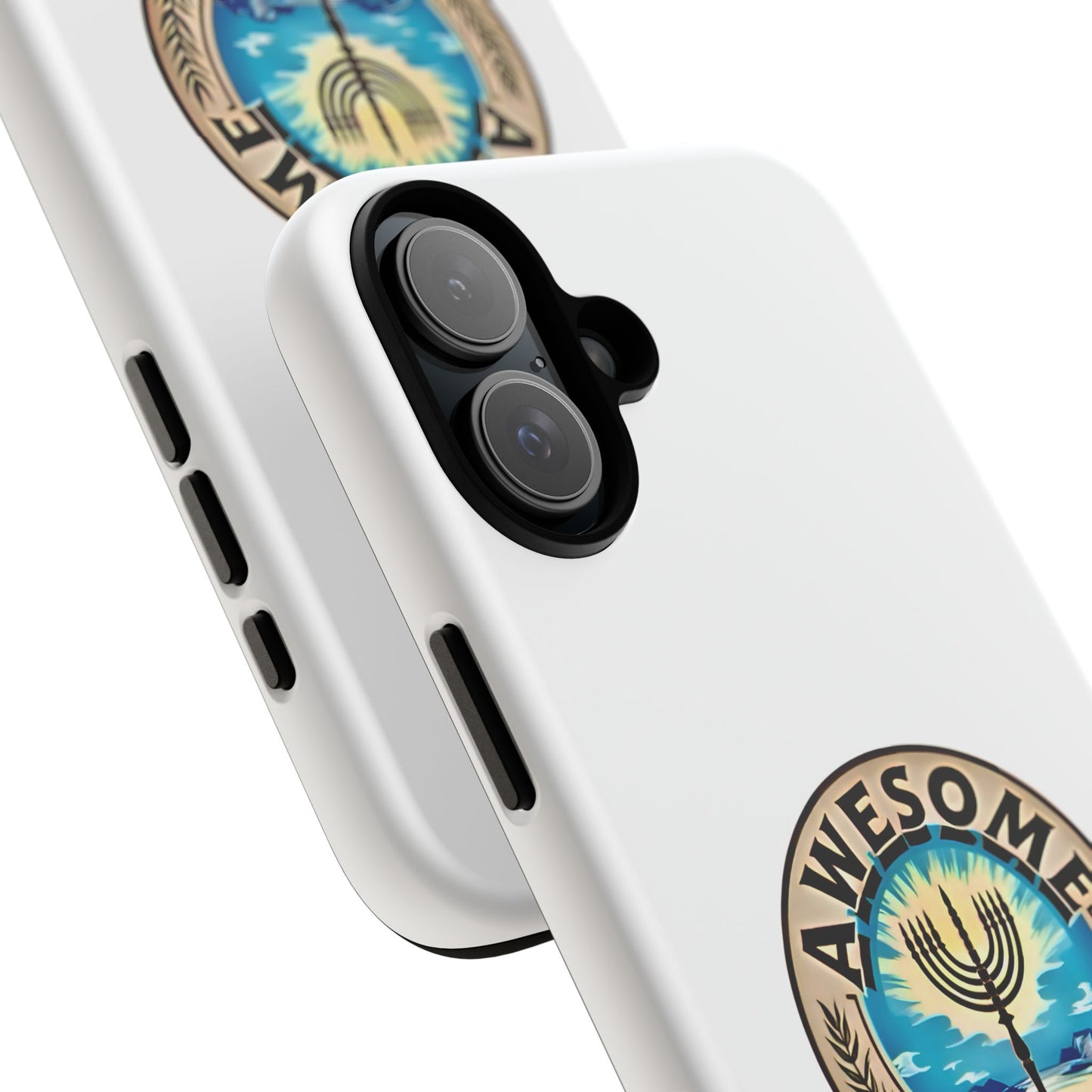 Awesome Jew Phone Case | Tough Cases, Unique Jewish Gift, Men’s Accessories, Hanukkah Celebration, Personalized Mobile Cover