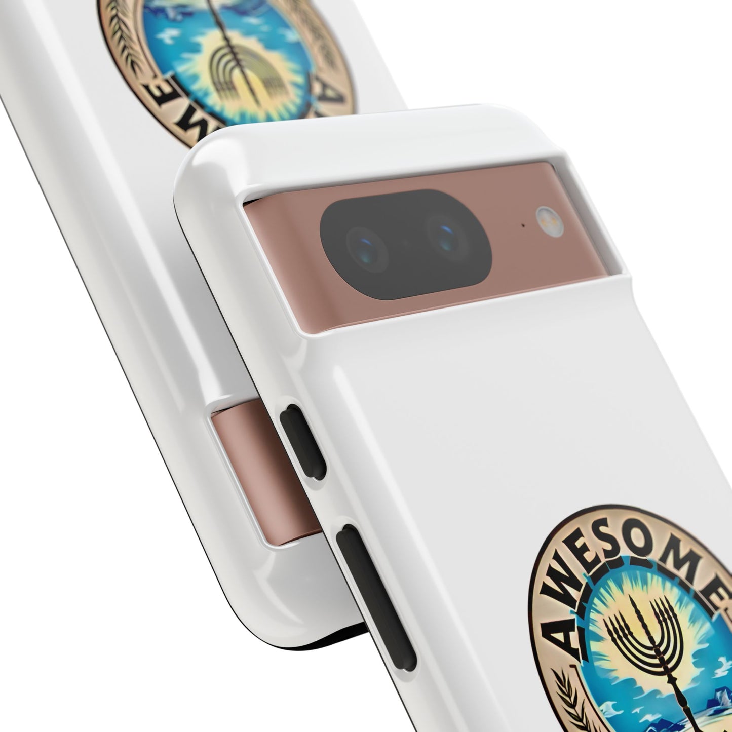 Awesome Jew Phone Case | Tough Cases, Unique Jewish Gift, Men’s Accessories, Hanukkah Celebration, Personalized Mobile Cover