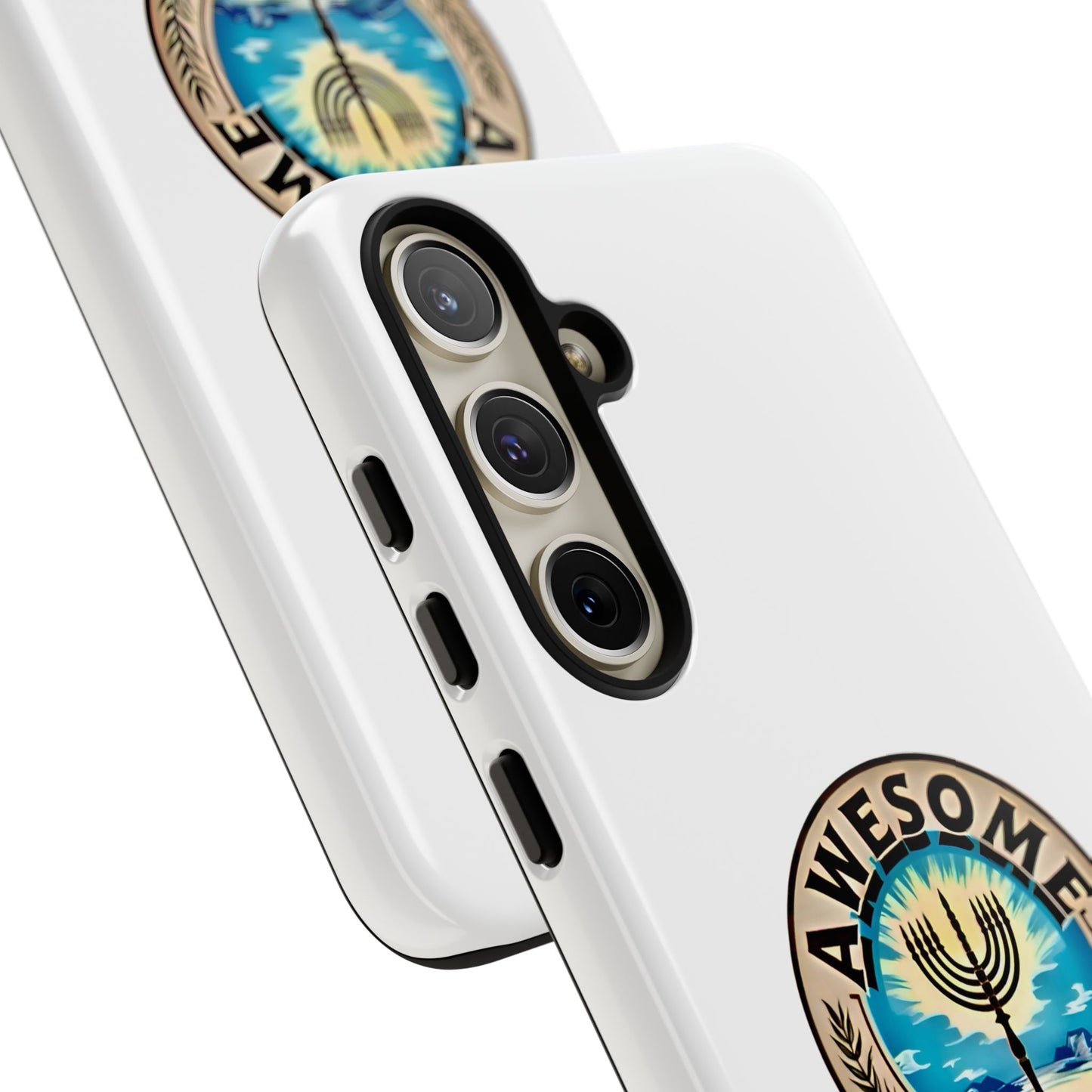 Awesome Jew Phone Case | Tough Cases, Unique Jewish Gift, Men’s Accessories, Hanukkah Celebration, Personalized Mobile Cover