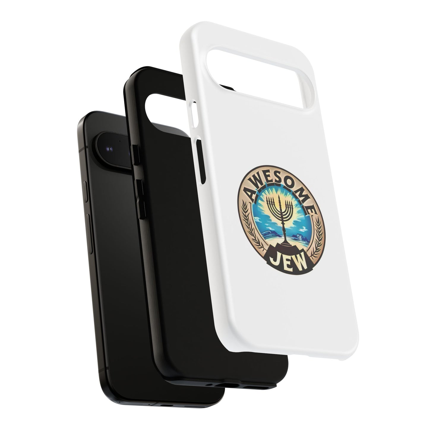 Awesome Jew Phone Case | Tough Cases, Unique Jewish Gift, Men’s Accessories, Hanukkah Celebration, Personalized Mobile Cover