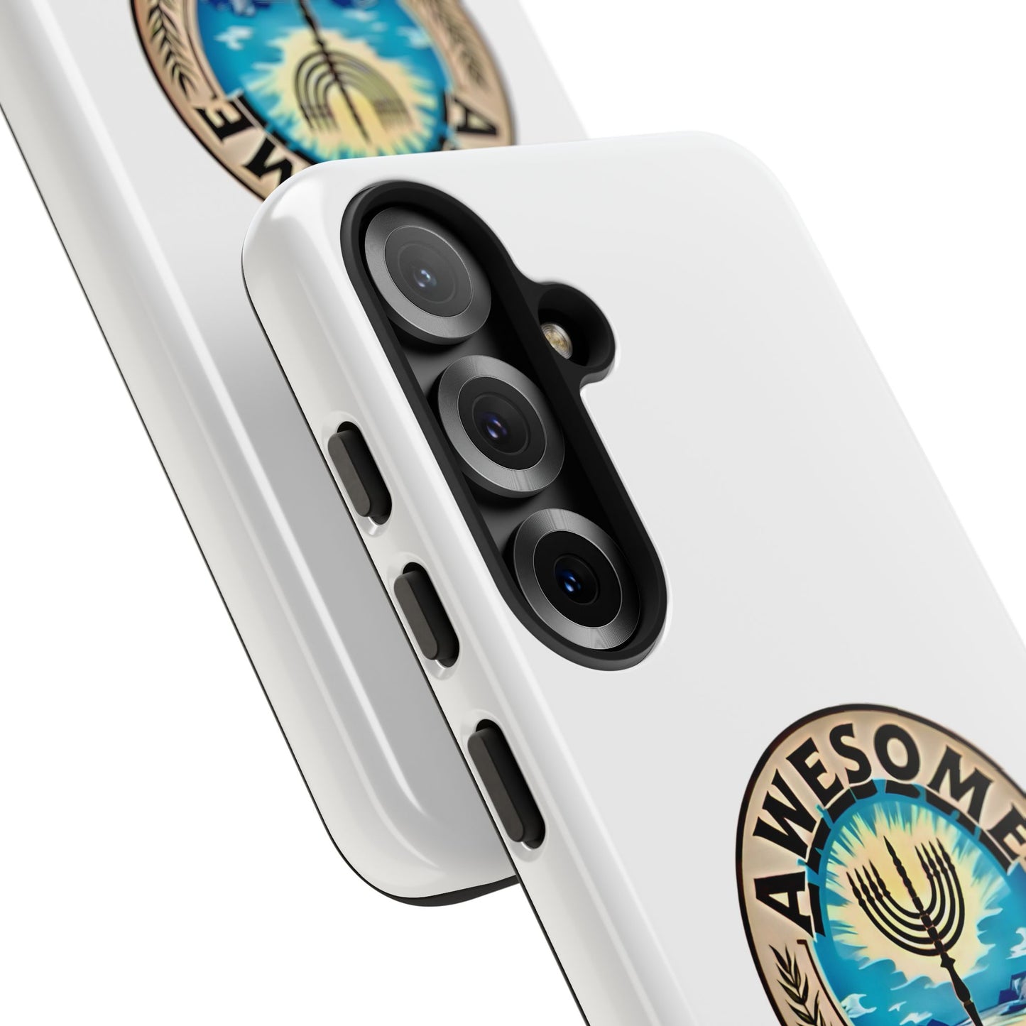 Awesome Jew Phone Case | Tough Cases, Unique Jewish Gift, Men’s Accessories, Hanukkah Celebration, Personalized Mobile Cover