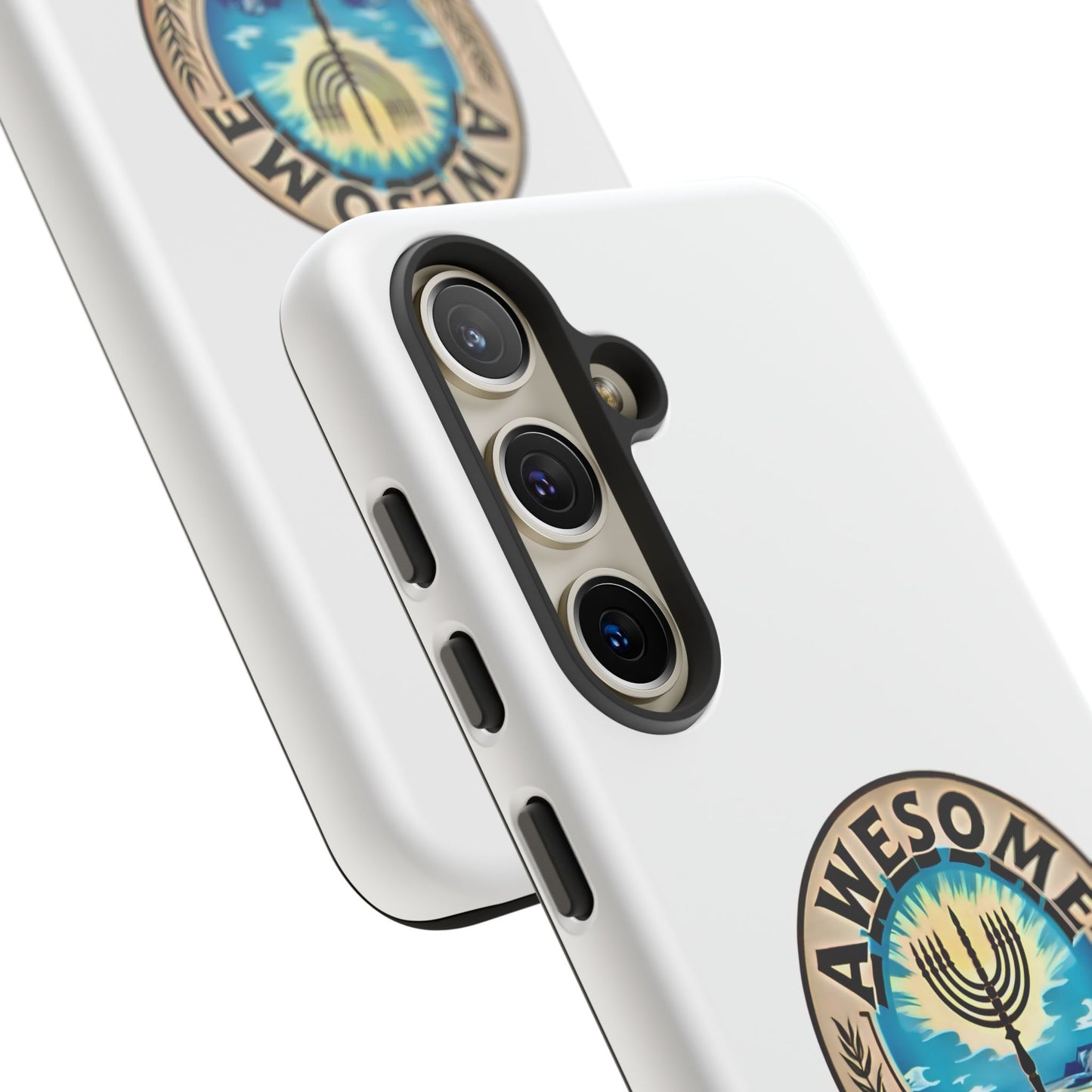 Awesome Jew Phone Case | Tough Cases, Unique Jewish Gift, Men’s Accessories, Hanukkah Celebration, Personalized Mobile Cover