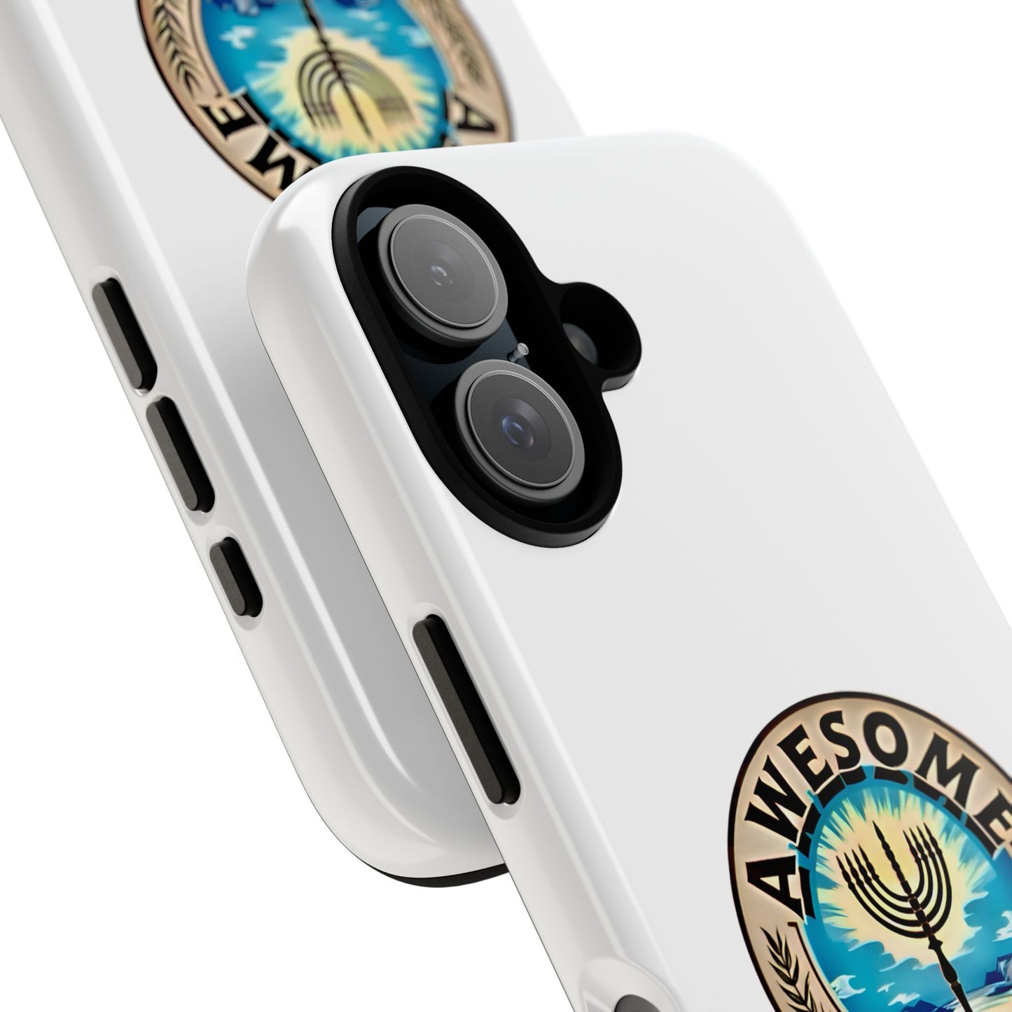Awesome Jew Phone Case | Tough Cases, Unique Jewish Gift, Men’s Accessories, Hanukkah Celebration, Personalized Mobile Cover