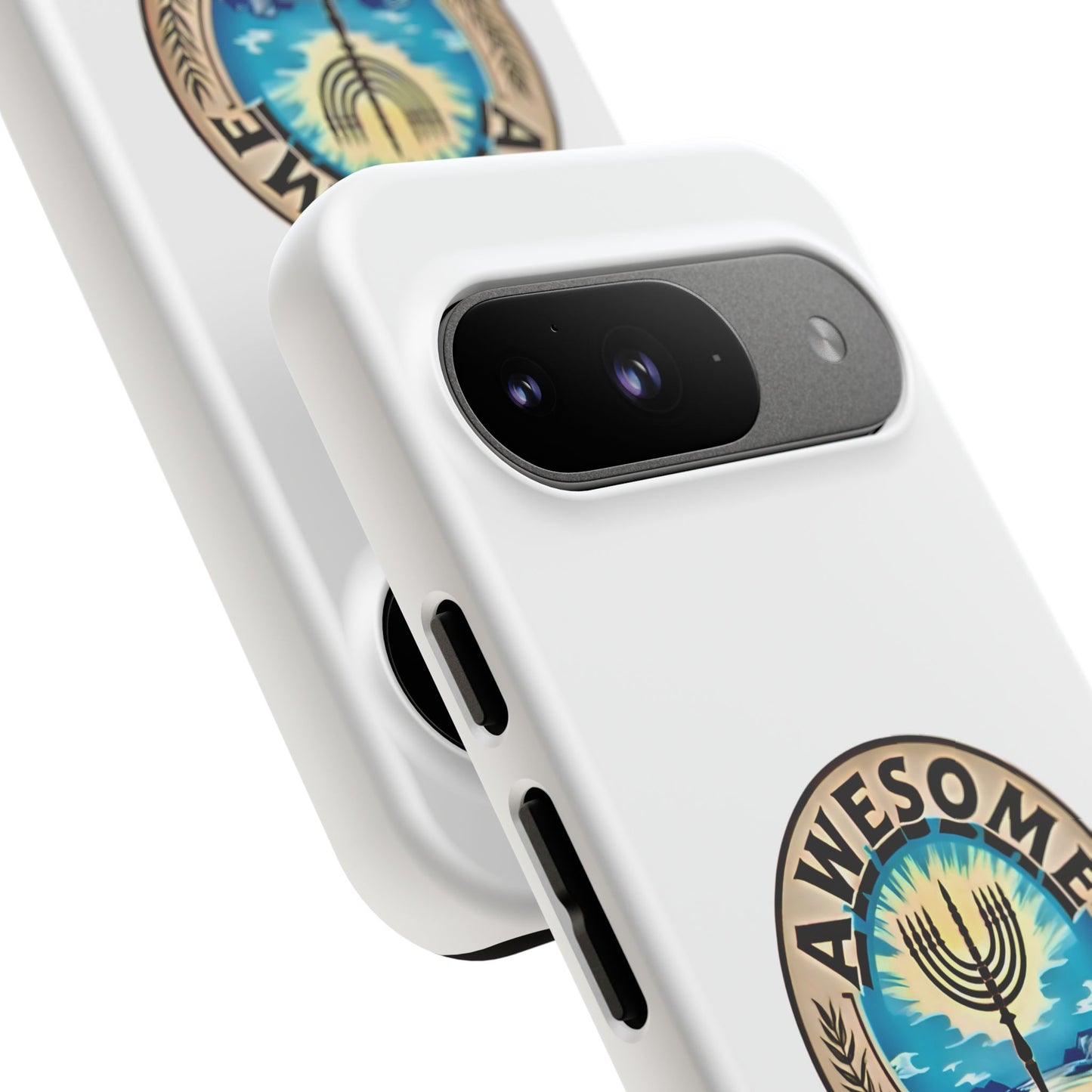 Awesome Jew Phone Case | Tough Cases, Unique Jewish Gift, Men’s Accessories, Hanukkah Celebration, Personalized Mobile Cover