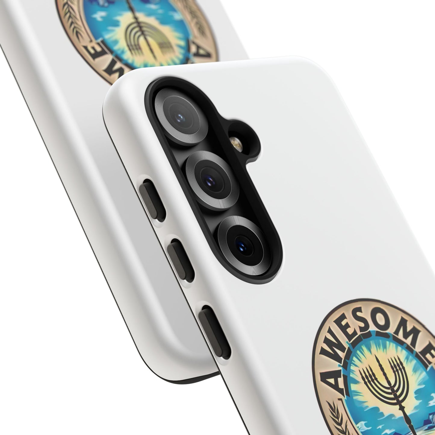 Awesome Jew Phone Case | Tough Cases, Unique Jewish Gift, Men’s Accessories, Hanukkah Celebration, Personalized Mobile Cover