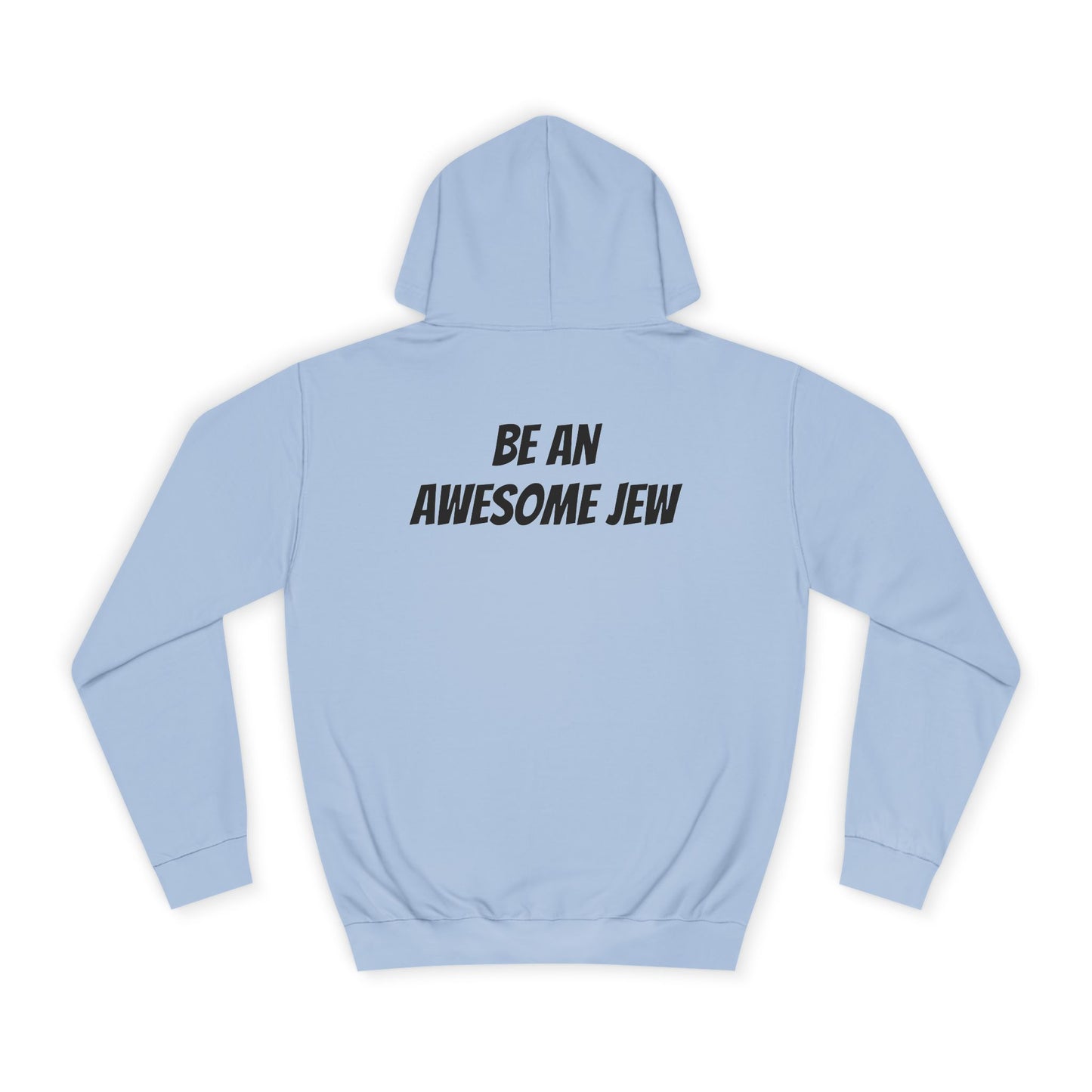 Unisex College Hoodie with 'Awesome Jew' Design - Perfect for Celebrations, Jewish Holidays, and Everyday Comfort, Gift for Friends [...]