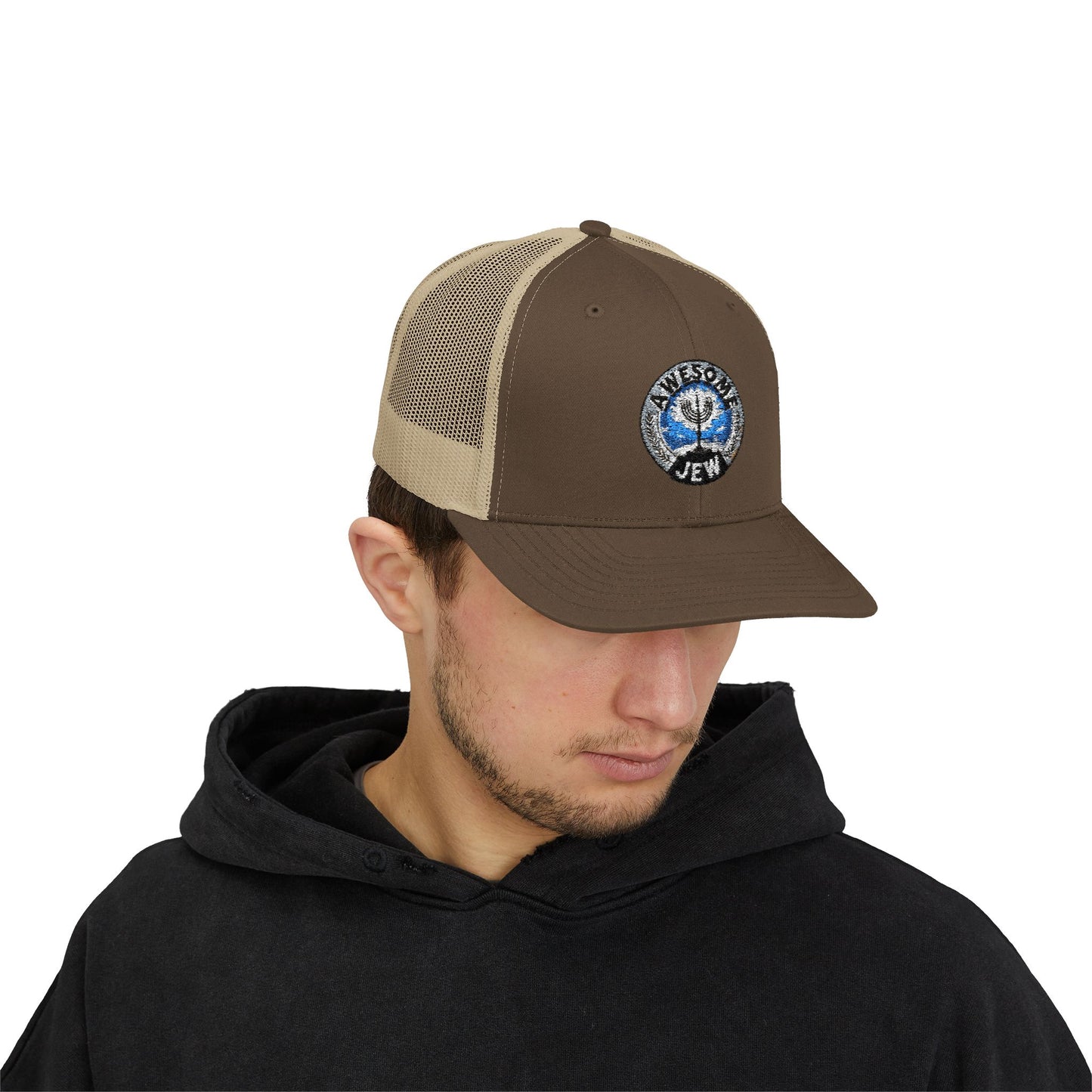 Stylish Snapback Trucker Cap with Eye-Catching Design, Perfect for Outdoor Adventures, Great for Gifts, Casual Wear, and Festivals
