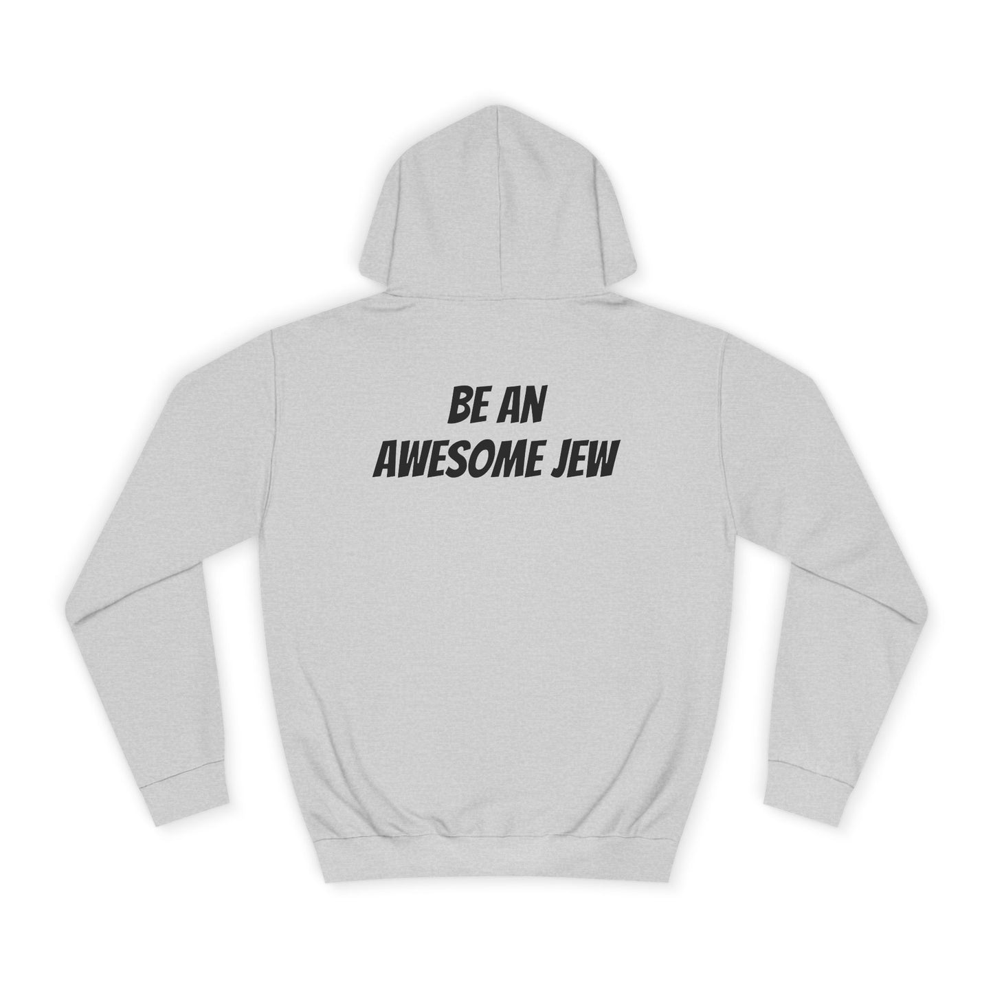 Unisex College Hoodie with 'Awesome Jew' Design - Perfect for Celebrations, Jewish Holidays, and Everyday Comfort, Gift for Friends [...]