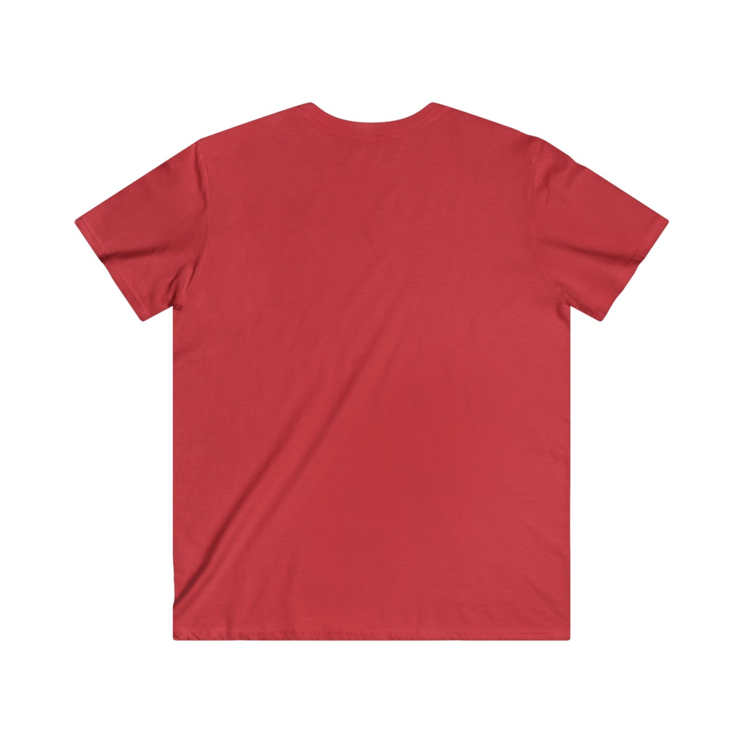 Men's Fitted V-Neck Tee - Awesome Jew Graphic T-Shirt, Great for Celebrations, Gifts for Jewish Holidays, Casual Wear