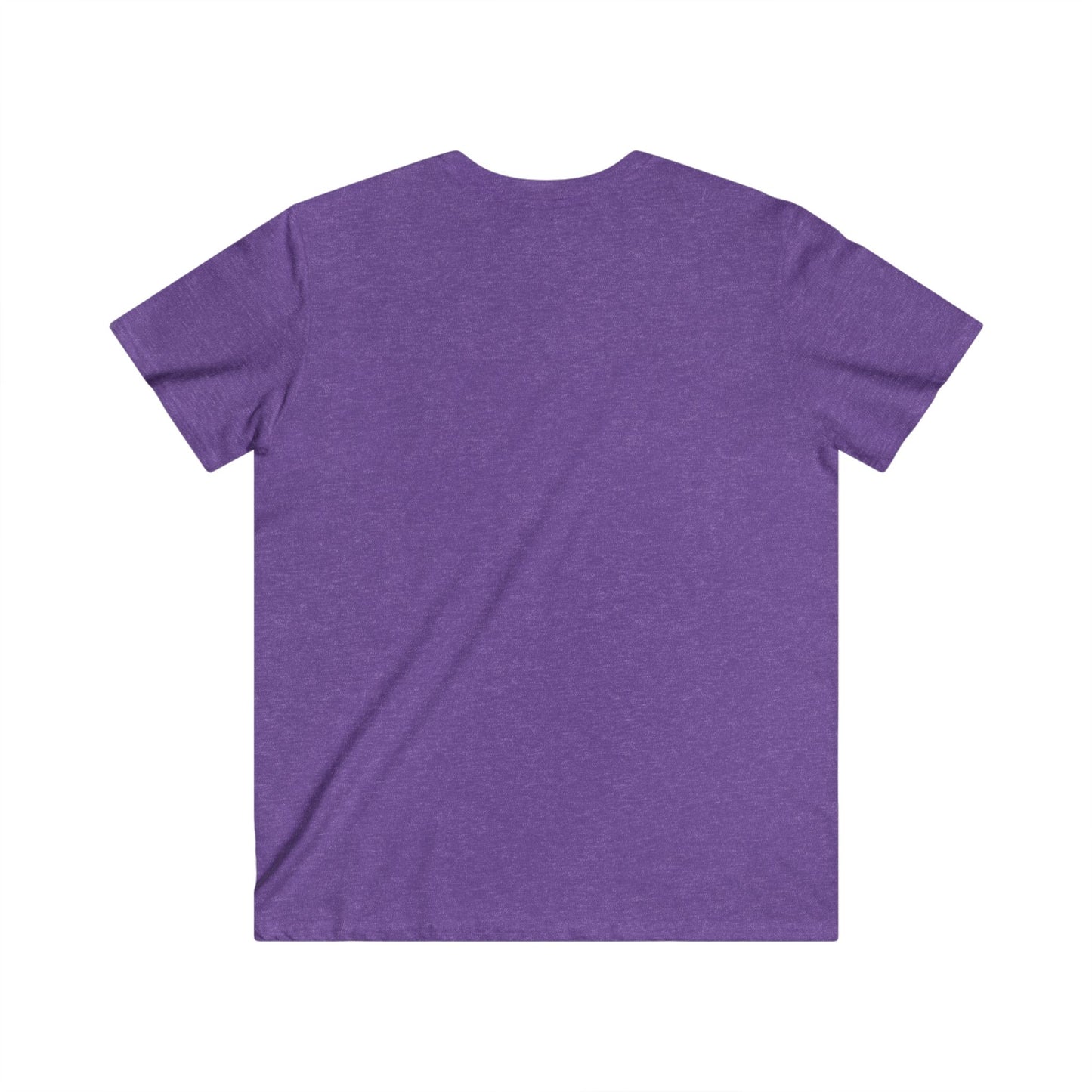 Men's Fitted V-Neck Tee - Awesome Jew Graphic T-Shirt, Great for Celebrations, Gifts for Jewish Holidays, Casual Wear
