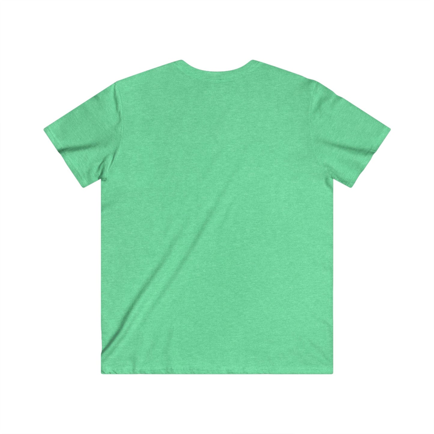 Men's Fitted V-Neck Tee - Awesome Jew Graphic T-Shirt, Great for Celebrations, Gifts for Jewish Holidays, Casual Wear