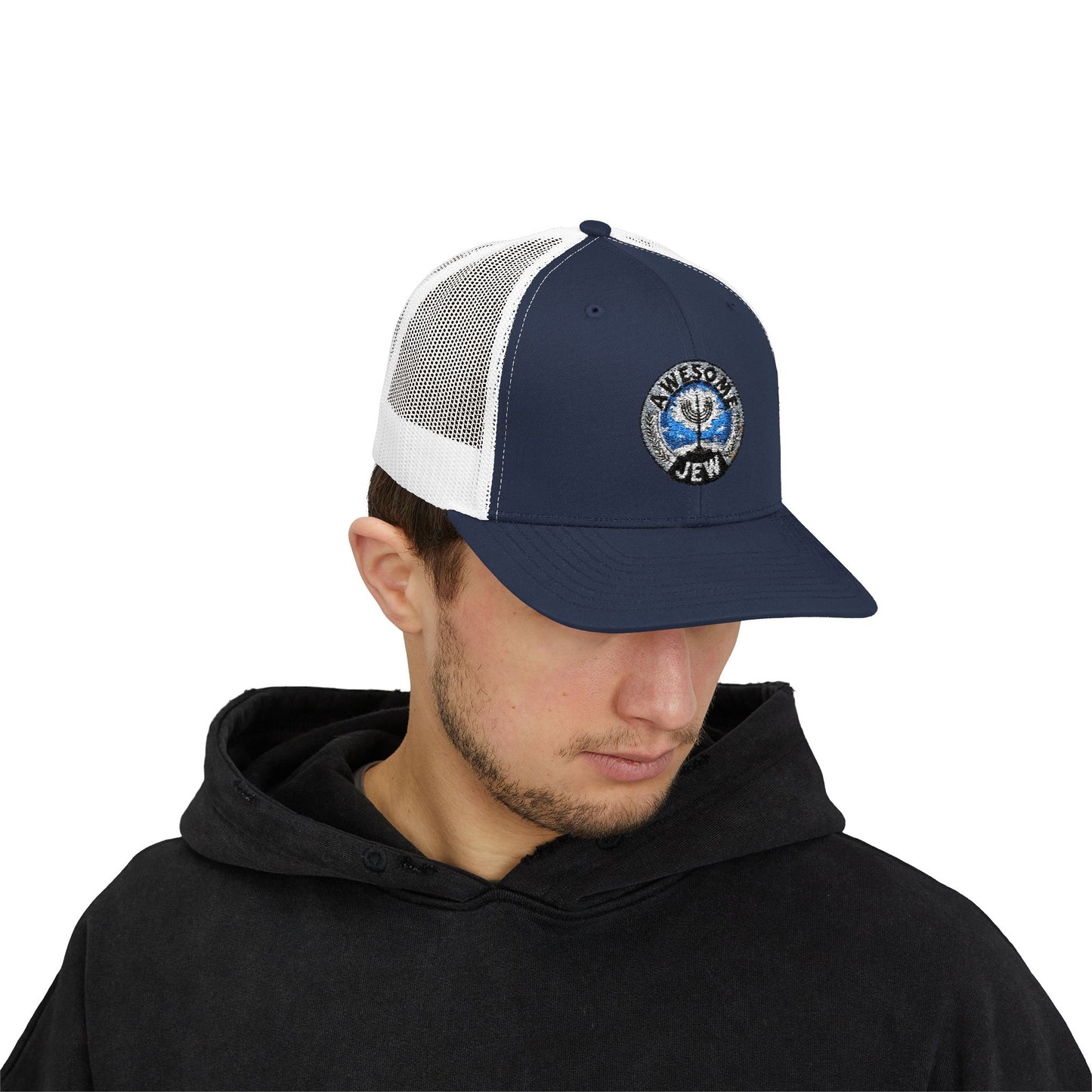 Stylish Snapback Trucker Cap with Eye-Catching Design, Perfect for Outdoor Adventures, Great for Gifts, Casual Wear, and Festivals