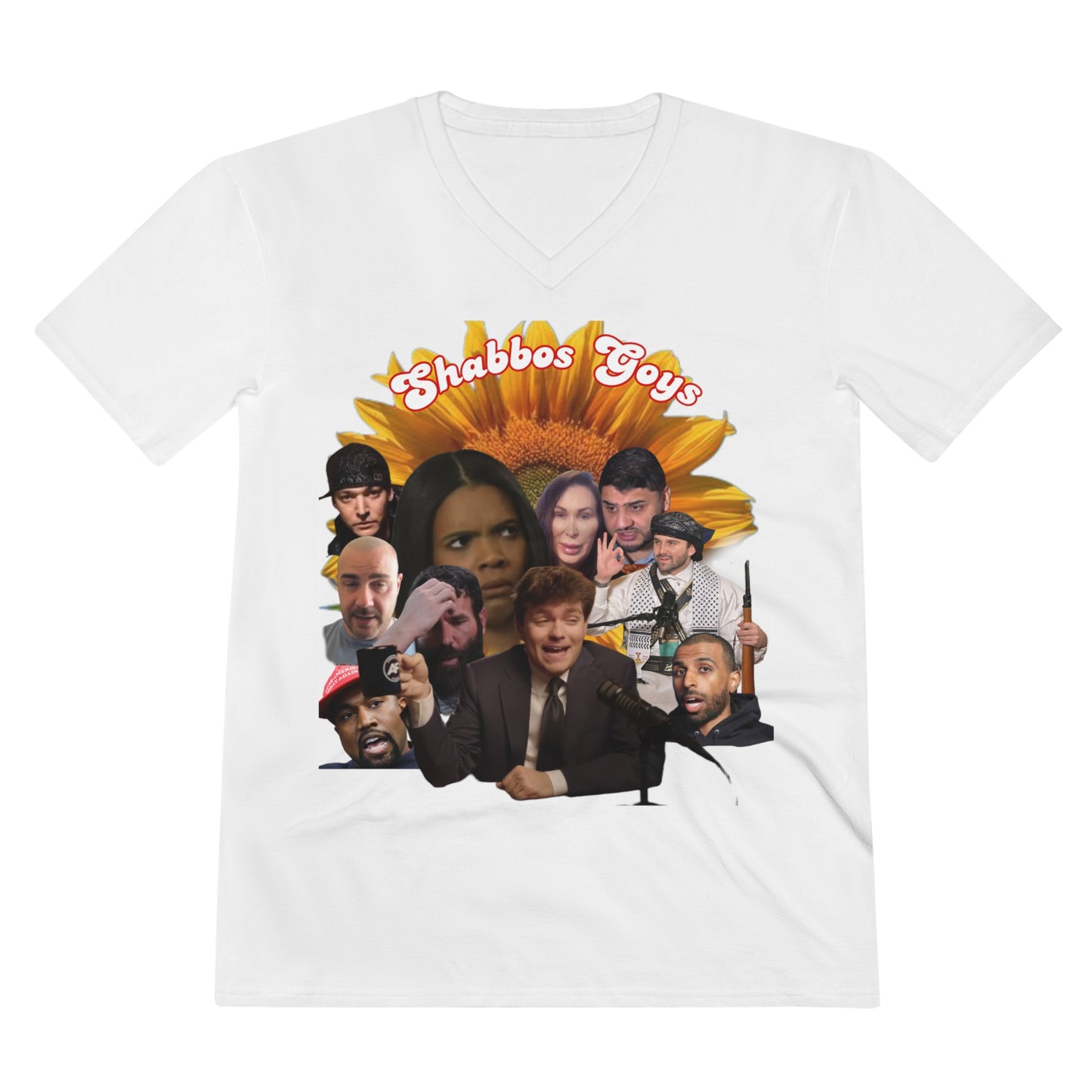 Shabbos Togys Men's Lightweight V-Neck Tee - Funny Jewish Humor, Casual Wear, Gift for Friends, Summer Fashion, Holiday Attire