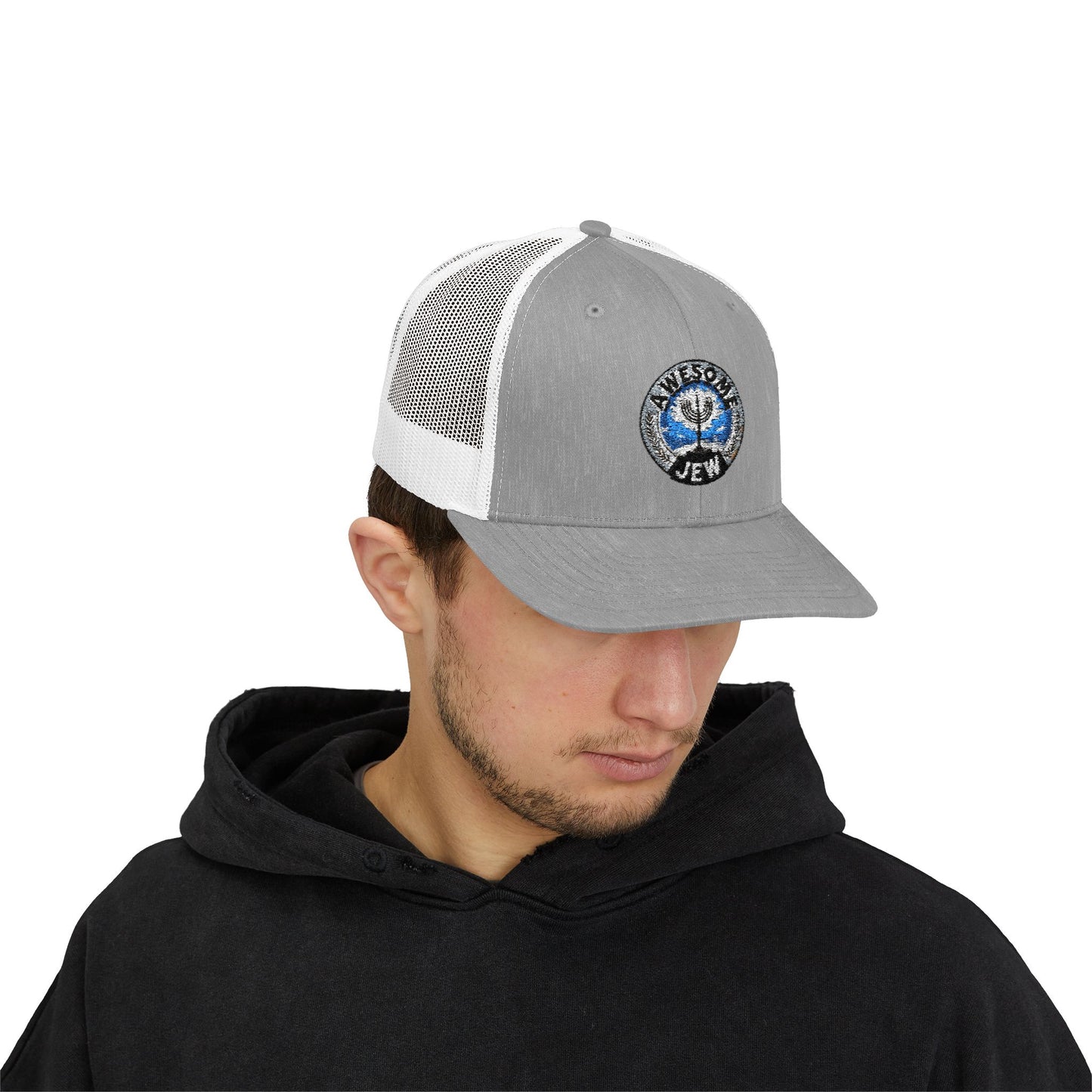 Stylish Snapback Trucker Cap with Eye-Catching Design, Perfect for Outdoor Adventures, Great for Gifts, Casual Wear, and Festivals
